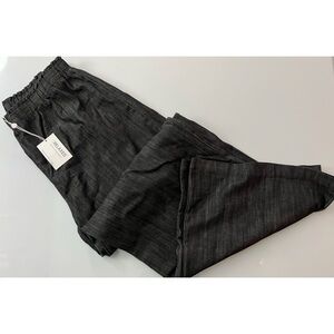 La Relaxed • NWT Black Denim Tapestry Pants